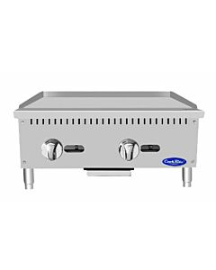 Atosa ATMG-24 HD 24'' Manual Griddle with convection kit - 60,000 BTU