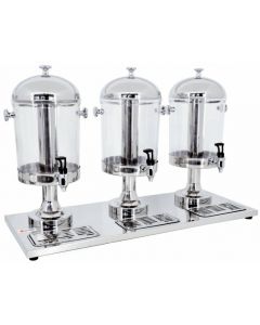 Omcan Triple Ice Cooled Juice Dispenser 24-Quart