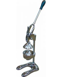 Omcan Chrome Manual Juice Extractor with 5" Cutter Plate Diameter