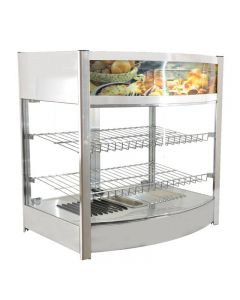 Omcan Elite Series Hot Display Case with 107L Capacity