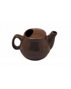 Johnson Rose Ceramic 16oz Brown Teapot
