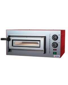 Omcan 2.3 kW Compact Series Pizza Oven with Single Chamber