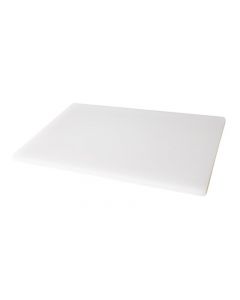 Omcan Colored Cutting Board 15" x 20" x 1/2" White