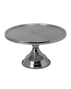Johnson Rose Stainless Steel Cake Stand 13" 4125