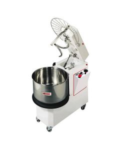 Omcan 46 qt Spiral Dough Mixer with Raising Head & Removable Bowl 208V/60hz/3ph
