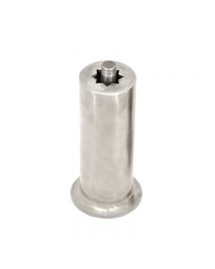 Omcan Churro Nozzle Adapter - Stainless Steel Hollow Nozzle 20 mm