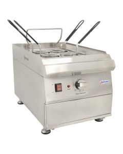 Omcan 9 Litre Countertop Electric Pasta Cooker - Single Tank - 3600 W