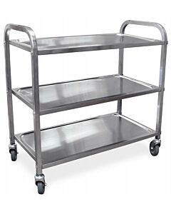 Omcan Stainless Steel Bussing Cart