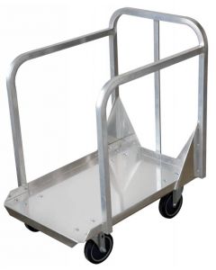 Omcan Aluminum Bun Pan Truck with 27″ x 17.5″ Rack