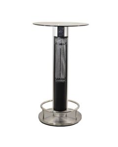 Omcan 23.5" Heated Patio Table with Remote Control 110V/60hz/1ph