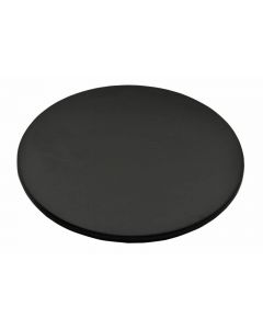 Zanduco 24" Diameter x 1" Laminated Round Table Top Reversible Mahogany/Black