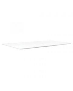 Zanduco 24" x 48" x 3/4" Poly Board for Poly Top Tables without Backsplash