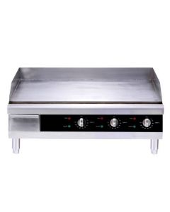 Omcan 30" Countertop Stainless Steel Electric Griddle - 4500 W