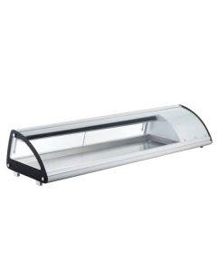 Omcan 45" Countertop Refrigerated Sushi Display Case - 43L / 1.48 Cu. ft