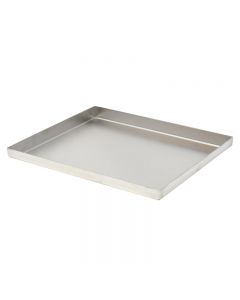 Omcan Stainless Steel Pan for Display 10"X6"X0.75" NSF