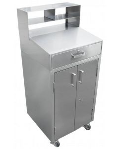 Omcan Stainless Steel Mobile Receiving Desk