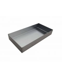 Omcan 6" X 30" X 2" Rectangular Stainless Steel Tapered Pan