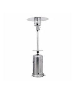 Omcan 87.5" Outdoor Patio Heater With Tank Door And Table 41,000 BTU