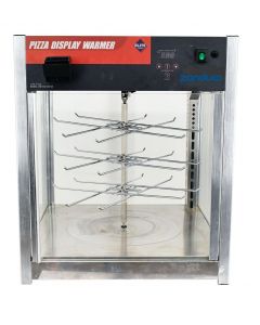 Zanduco 24" Counter Top Pizza Display Warmer with 4 Rotating 18" Shelves