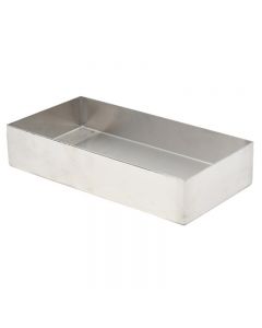 Omcan Stainless Steel Pan for Display 6"X10"X2.5" NSF