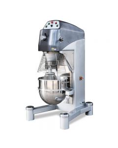 Omcan 60 QT Heavy Duty Floor Model Planetary Mixer with Guard and Timer