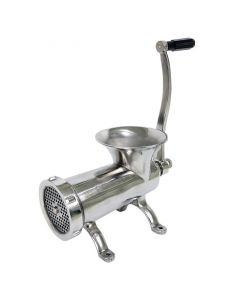 Omcan #32 Stainless Steel Manual Meat Grinder