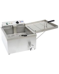 Omcan 25 lb. Funnel Cake / Donut Electric Countertop Fryer
