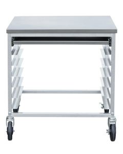 Omcan 28.25″ X 18″ X 30″ Aluminum Meat Slicer Cart