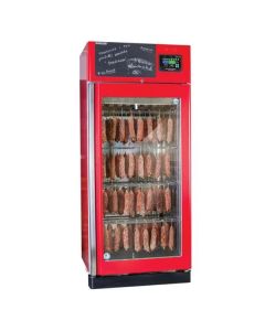 Omcan Stagionello Evo 150 KG Cabinet with Climatouch and Fumotic - Red