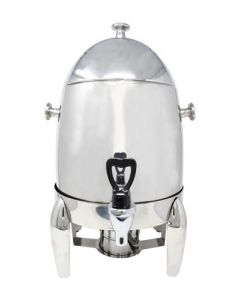 Omcan 11 L Stainless Steel Coffee Urn with Chrome Legs