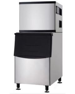 Omcan IC-CN-0529 33" Air Cooled Modular Cube Ice Machine - 500 lb Production, 275 lb Storage