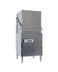Omcan 26" High Temperature Straight/Corner Dishwasher - 55 racks per hour 6.8 KW
