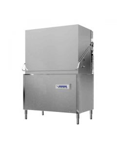 Omcan 46" High Temperature Straight/Corner Dishwasher - 80 racks per hour 13.5 KW, 3 PH