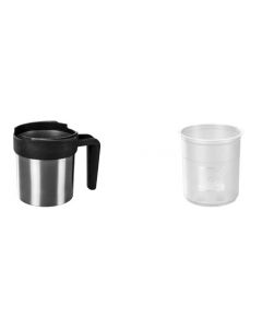 Pacojet Synthetic Pacotizing Beaker Set with One Chrome Steel Protective Outer Beaker