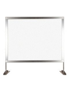 Omcan Countertop Panel W 46" X H 32.5" Frosted Polycarbonate