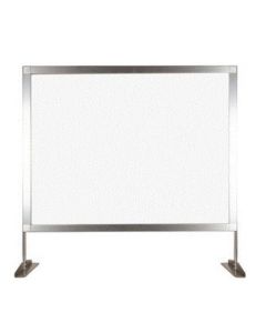 Omcan Countertop Panel W 72" X H 32.5" Frosted Polycarbonate