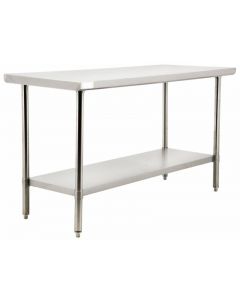 Zanduco 24" X 60"-All Stainless Steel Worktable