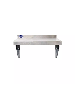 Zanduco Stainless Steel Wall Shelf 12'' Depth