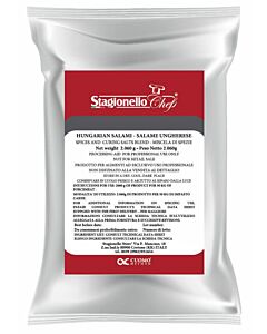 Omcan 2.06Kg/Bag Curing Salts and Spice Blends for Rapid Fermentation Salami - Hungarian Salami