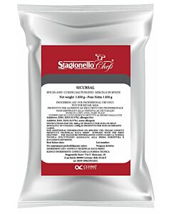 Omcan 1.85Kg/Bag Curing Salts and Spice Blends for Cured Salami Rapid Fermentation