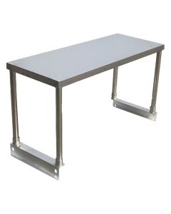 Over Shelf 30 X 15 X 12 Inches Deep For Two Pans Steam Table 430Ss 18Ga