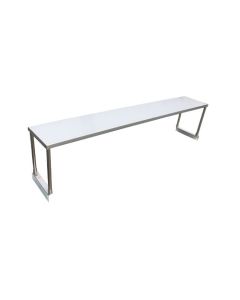 Over Shelf 72 X 15 X 12 Inches Deep For Five Pans Steam Table 430Ss 18Ga