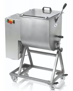 Omcan Heavy-Duty Meat Mixer with 1.5 HP Motor and 50 kg / 110 lbs Capacity with 115V