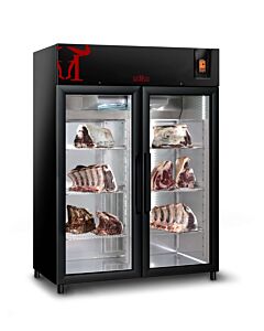 Primeat 2.0 Dry Aging Cabinet 200 KG Standard Glass - Black