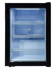 Zanduco's 23" Single Glass Door Reach-In Merchandiser Freezer 98L