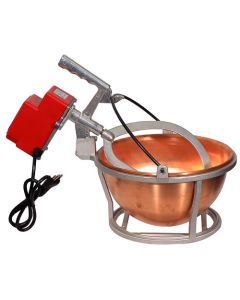 Hand Mixer 4 Liters With Copper Pot Dia. 26Cm And Painted Die-Cast Steel Wire Support