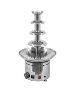 Omcan 4 Tiers Stainless Steel Chocolate Fountain - 110V/60Hz