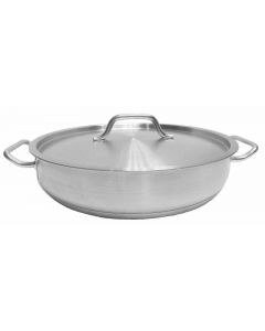 Johnson Rose Stainless Steel Brazier with Lid 31.1 qt 47992
