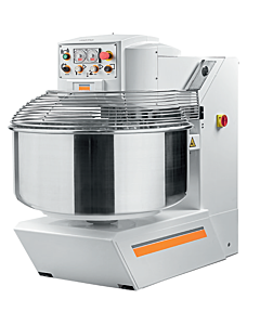 Omcan 220lb/100kg Heavy-Duty Spiral Dough Mixer - 3.22-6.04 HP