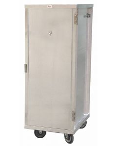 Omcan Non-Insulated Enclosed Aluminum Holding Cabinet - 32 Tier